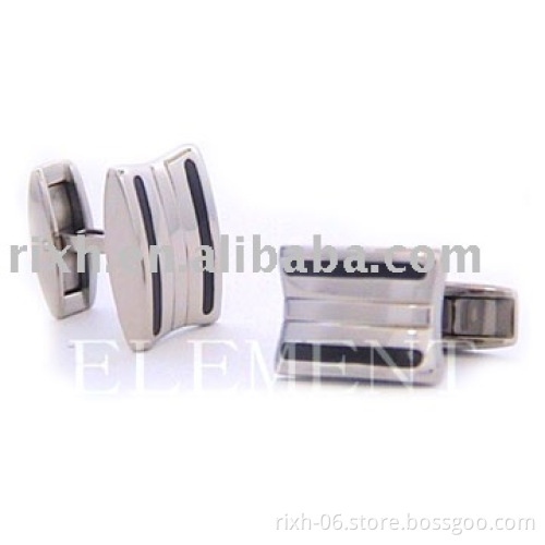 metal titanium innovative cufflinks,titanium metal cufflinks